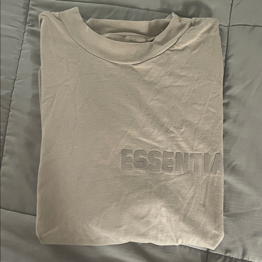 Essentials Men's Beige Tee